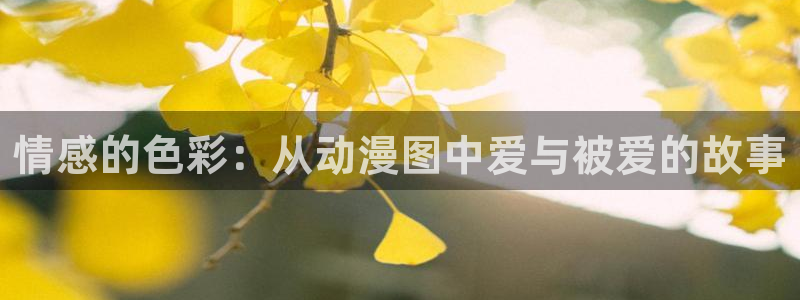 78动漫91：情感的色彩：从动漫图中爱与被爱的故事